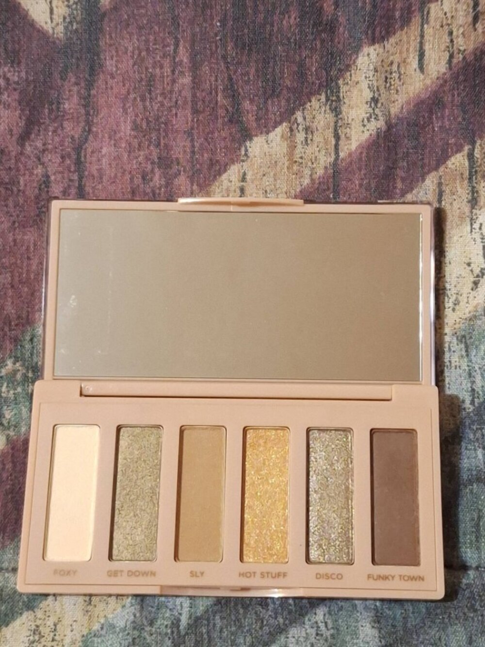 Urban Decay Naked Foxy Mini Eyeshadow Palette | Green Gold Neutrals